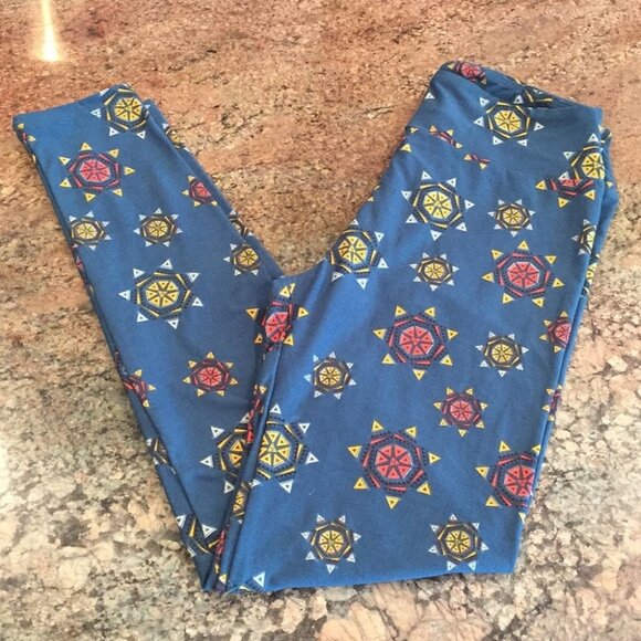 OS NWOT LuLaRoe Leggings F05 4682 - Picture 1 of 3